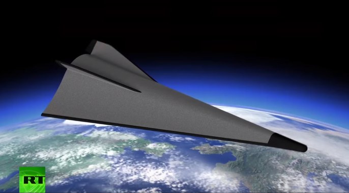 Avangard hypersonic glide vehicle render