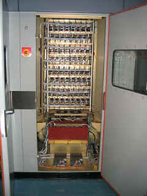 Open equipment cabinet
