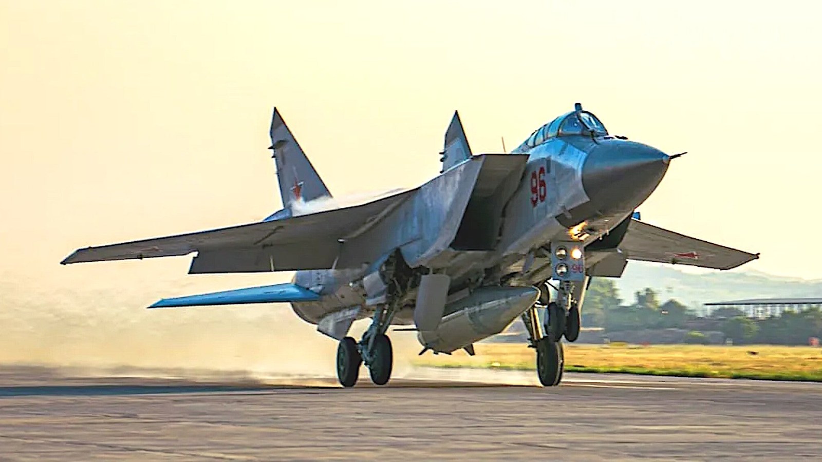 MiG-31 taking off