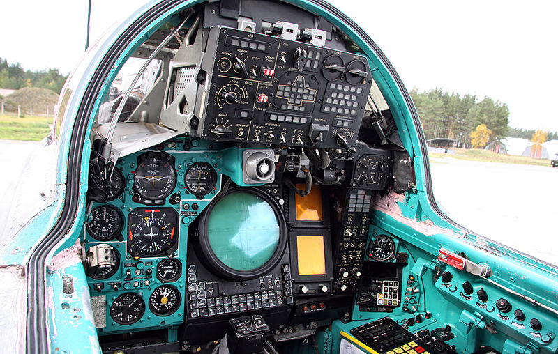 MiG-31 cockpit