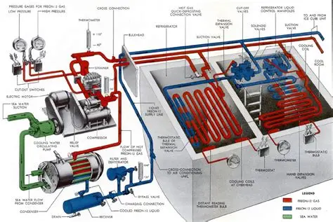 WW2 US Navy Ship Refrigeration Systems